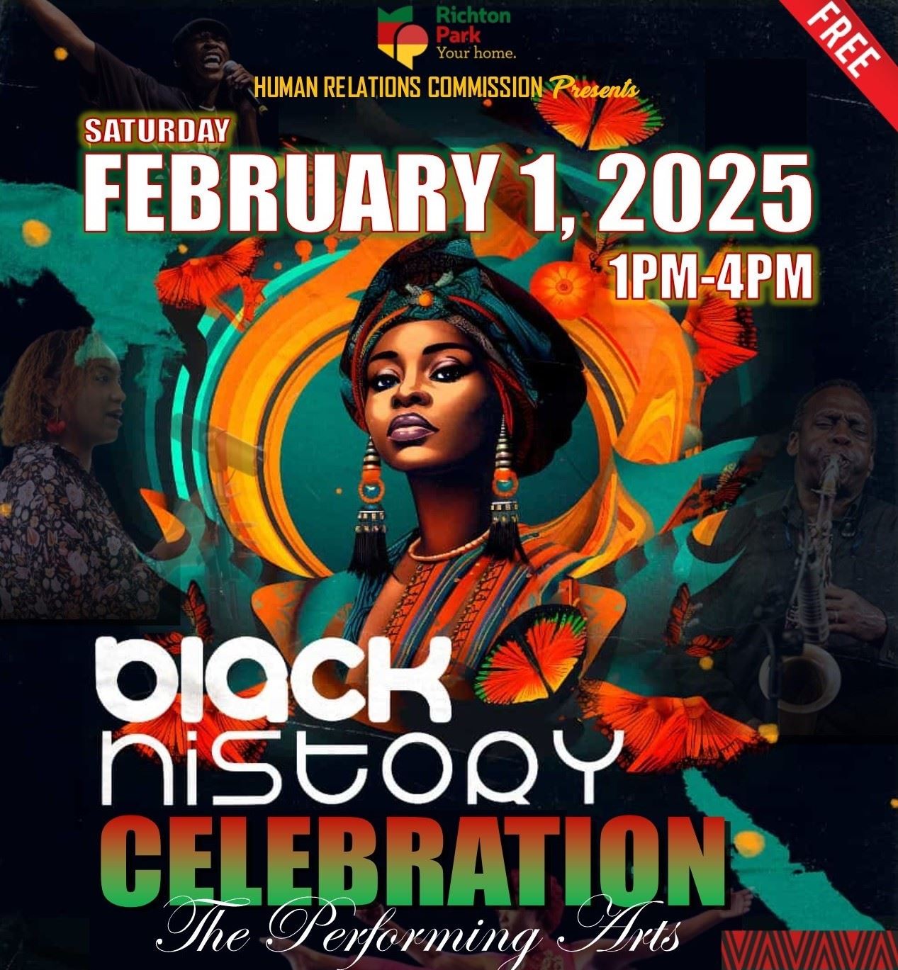 Black History Celebration 2025 sq
