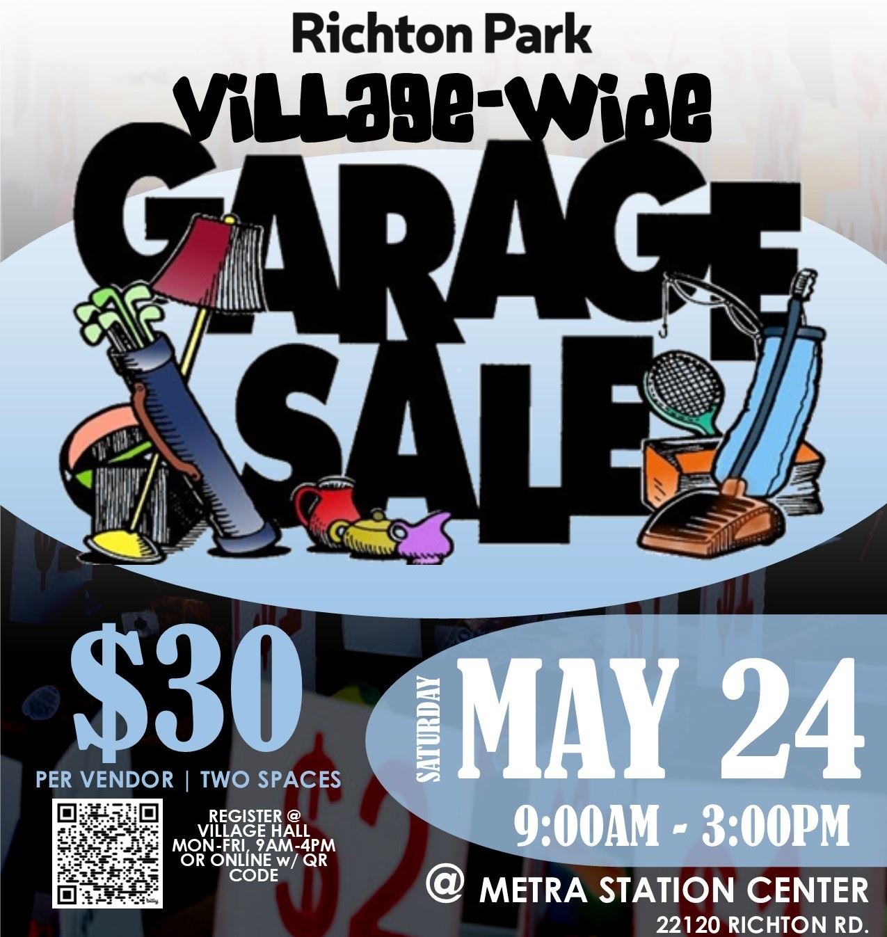 Village Garage Sale 2025 sq